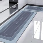 1238 - Non Slip Kitchen Mat 2 Pcs. Set