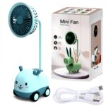 1192 - Mini Fan With Pencil Cuter